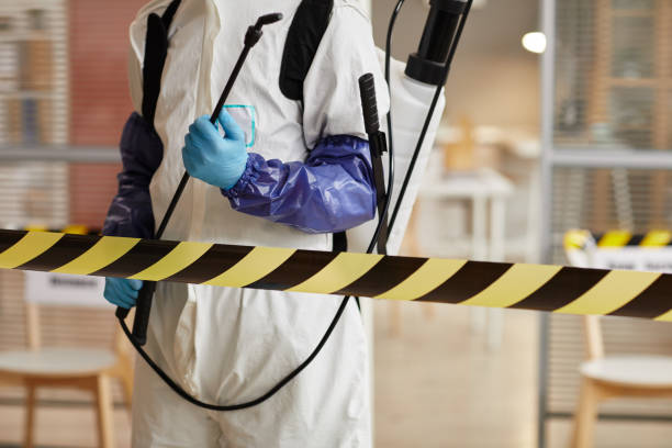 Professional Sewage Cleanup technician working in Pleasant Hill, IA